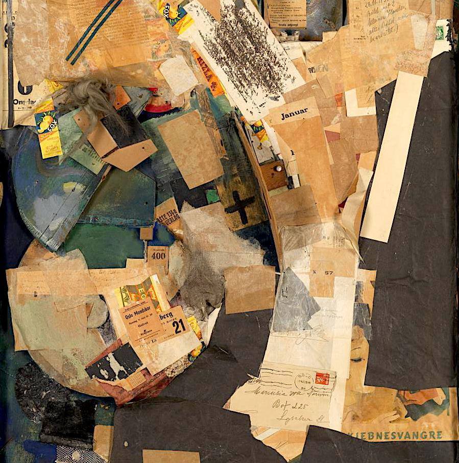 Kurt Schwitters | Bild mit Raumgewächsen - Bild mit zwei kleinen Hunden | 1920-1939 | © Tate Gallery of Modern Art